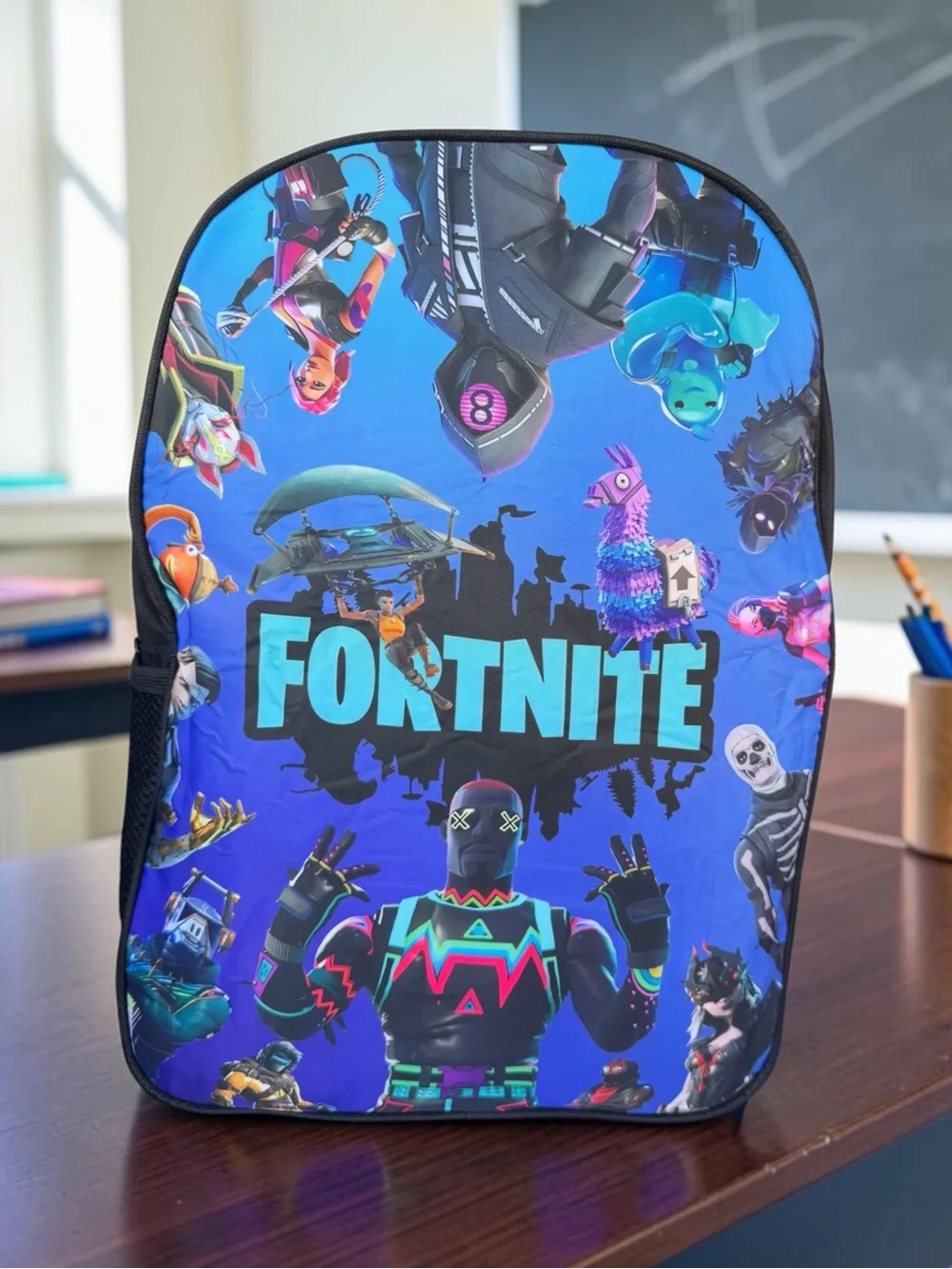 Fortnite Kids Backpack in Blue - Official Fortnite Design